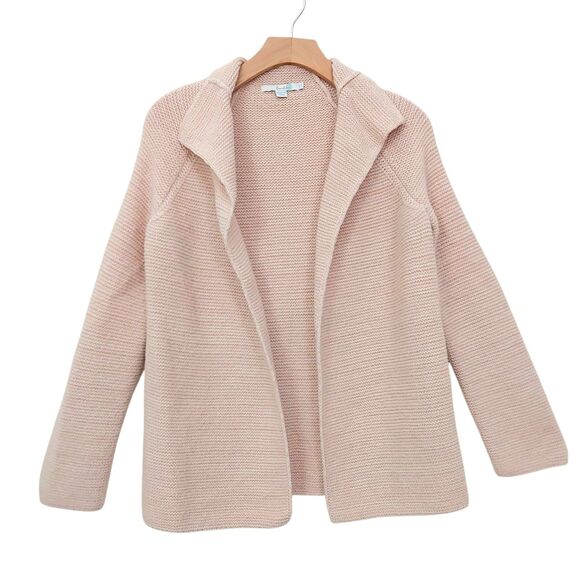 Boden Sweaters - Boden Open Cardigan Womens 2 Rose Wool Blend Knitted Casual Work Office Travel